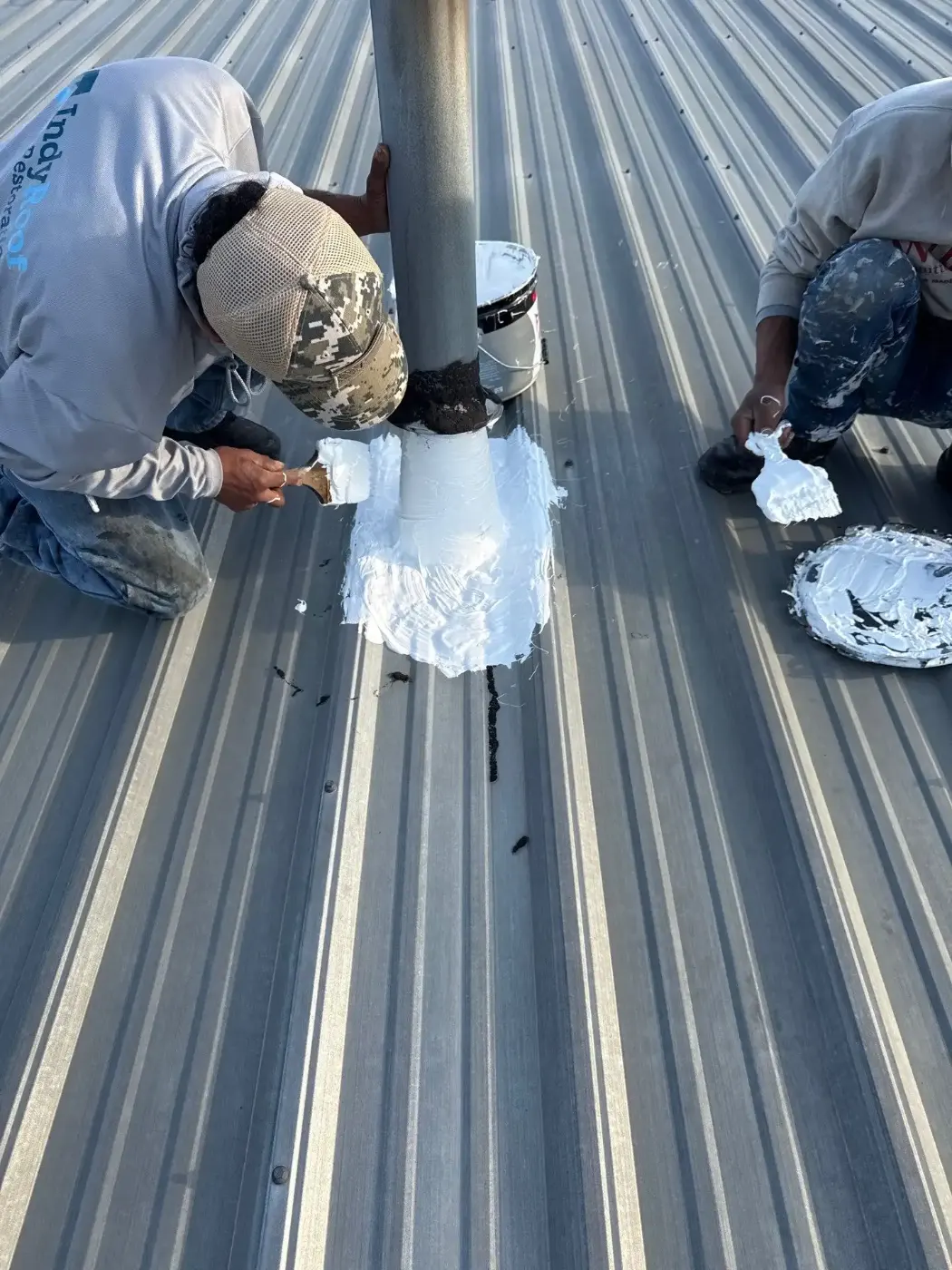 Flashing and seam work in Jonesboro