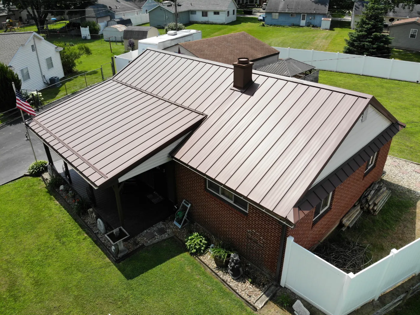 Commercial roof inspection documented in Jonesboro